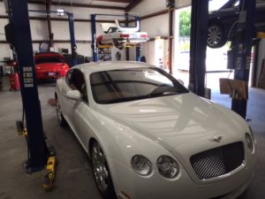 Bentley Continental GT GTC Flying spur air suspension repair