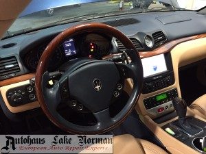 Diagnosis on a Maserati Grand Turismo